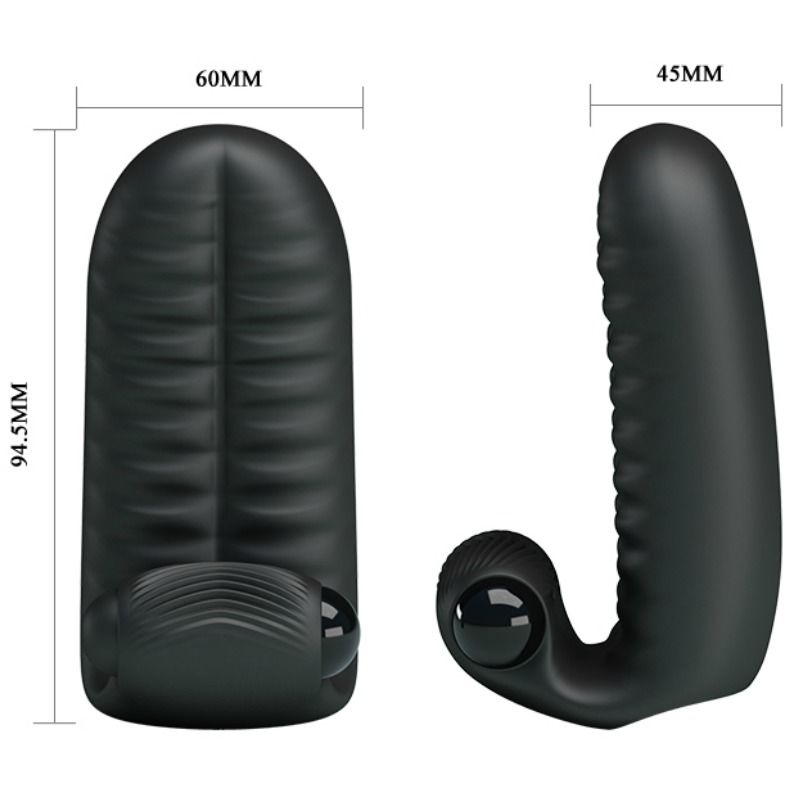 PRETTY LOVE - ABBOTT DÉS  DÉS STIMULATEUR NOIR - Sensualia