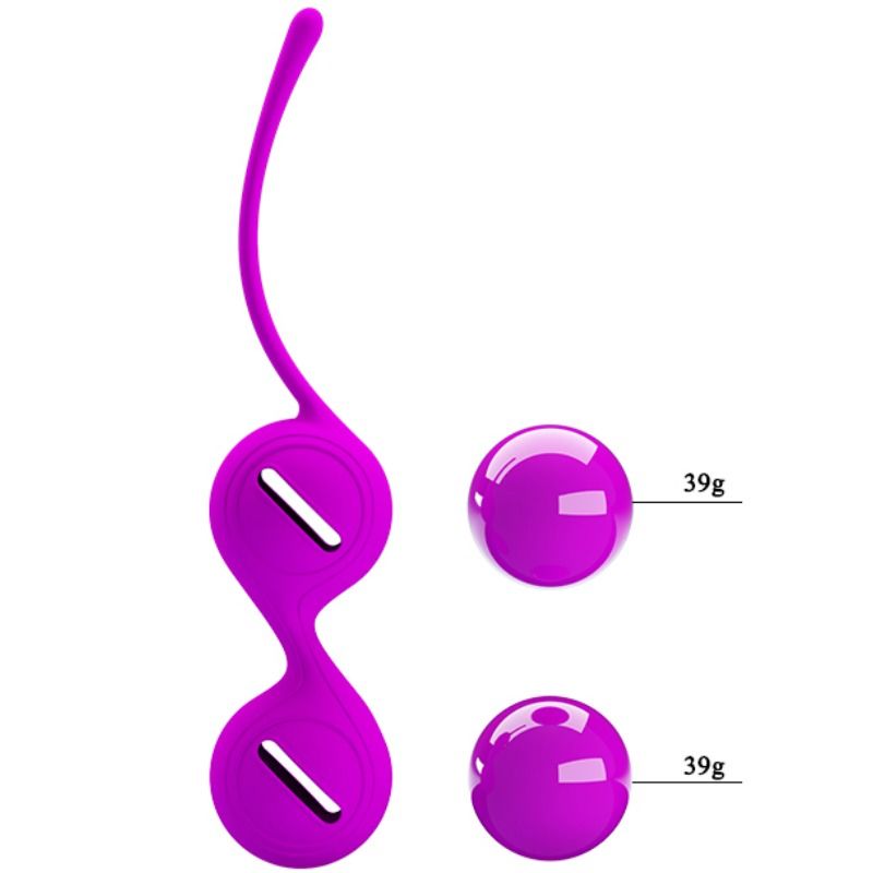 PRETTY LOVE - BOULES ORGASMIQUES KEGEL SERRER I LILAS - Sensualia
