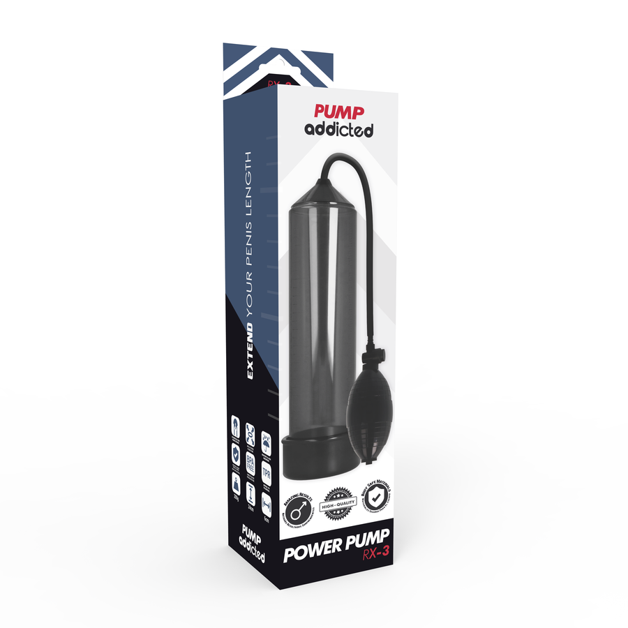 PUMP ADDICTED - RX3 TRANSPARENT - Sensualia