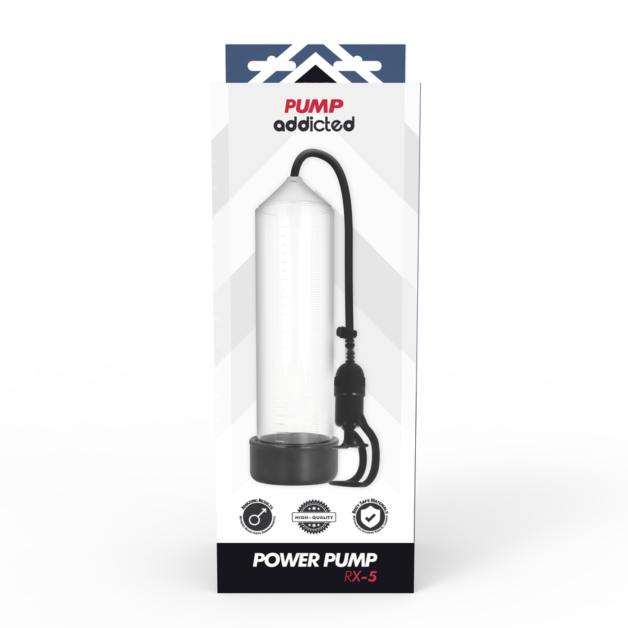 PUMP ADDICTED - RX5 TRANSPARENT - Sensualia