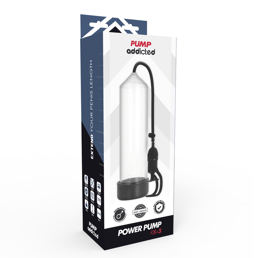 PUMP ADDICTED - RX5 TRANSPARENT - Sensualia