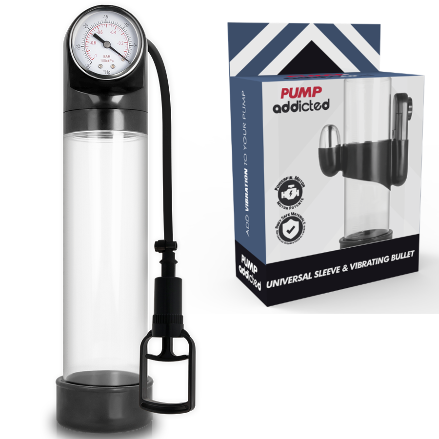 PUMP ADDICTED - VIBRATEUR TRANSPARENT RX9 - Sensualia