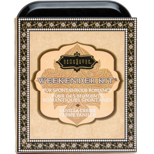 KAMASUTRA - WEEKENDER KIT EN ÉTAIN VANILLE CRÈME VANILLE KAMASUTRA COSMETICS