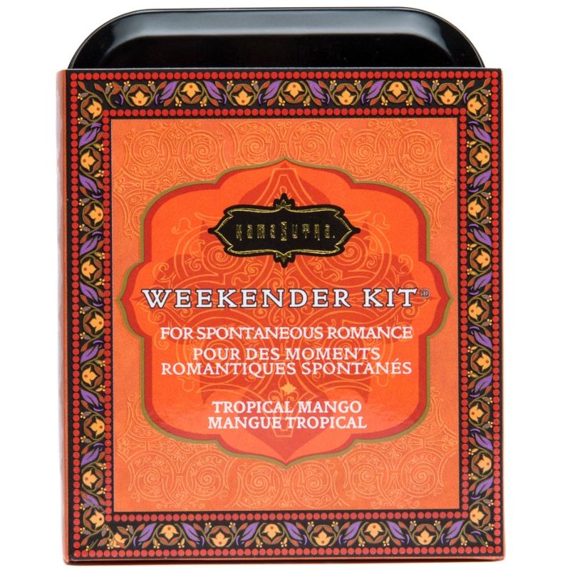 KAMASUTRA - WEEKENDER KIT EN ÉTAIN POIGNÉE TROPICALE KAMASUTRA COSMETICS
