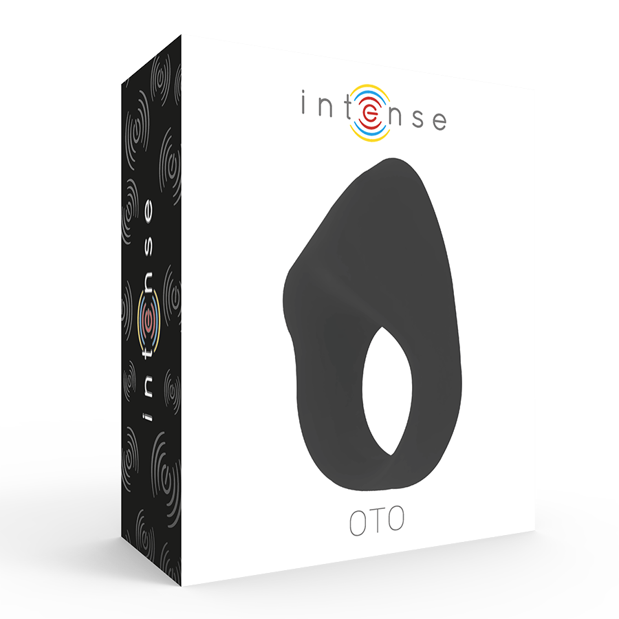 INTENSE - ANNEAU VIBRATEUR RECHARGEABLE NOIR OTO INTENSE COUPLES TOYS