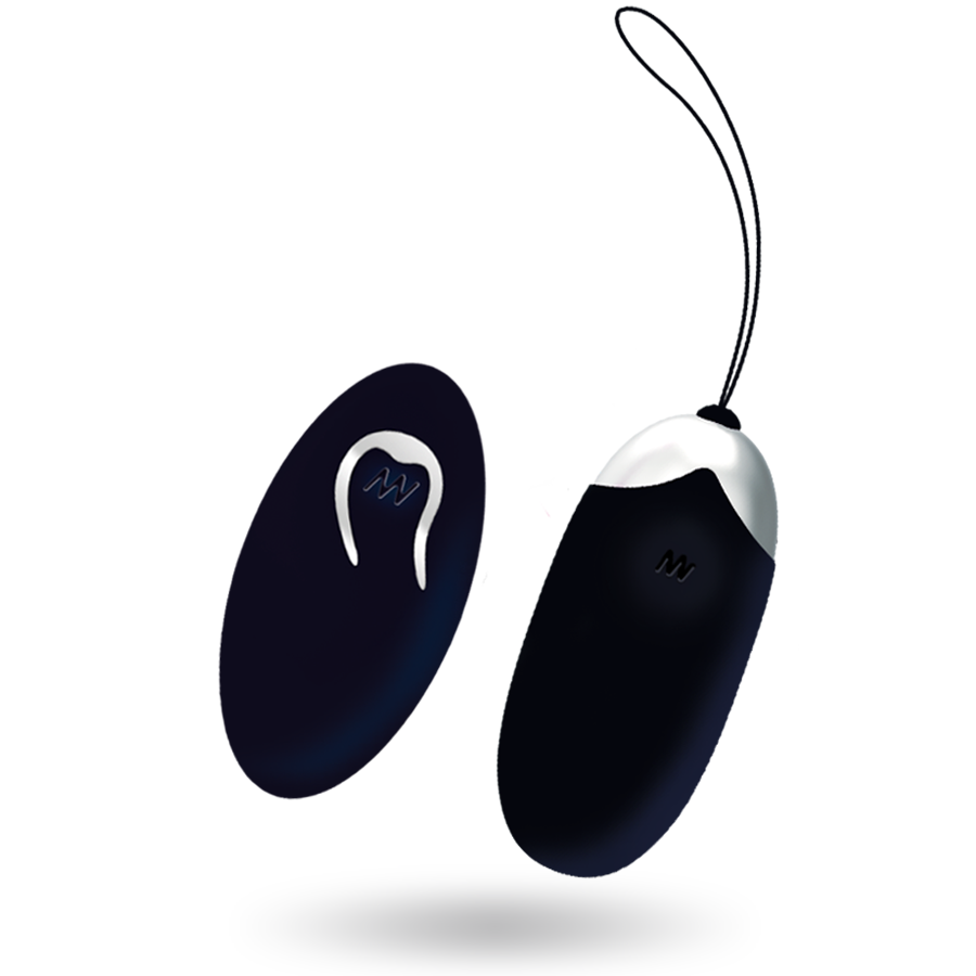 INTENSE - OEUF VIBRANT FLIPPY II AVEC TÉLÉCOMMANDE NOIR - Sensualia