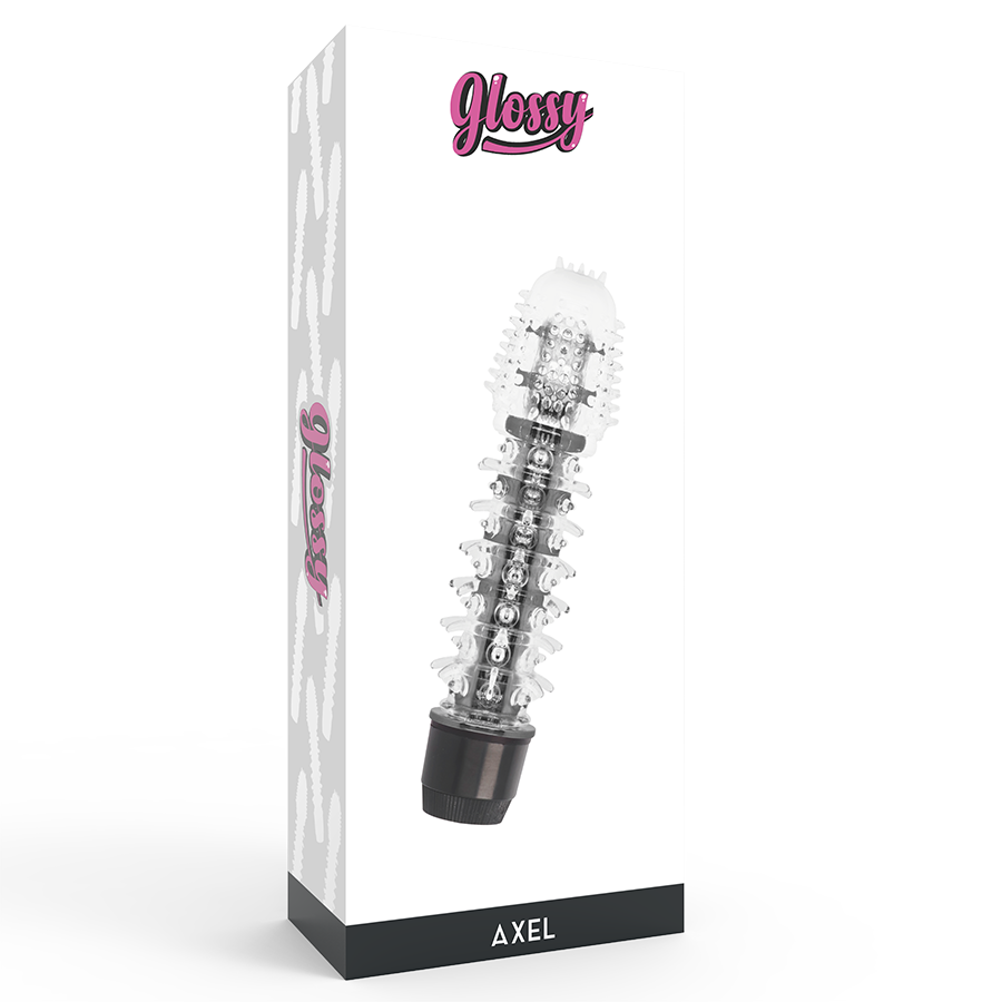 GLOSSY - VIBRATEUR AXEL NOIR - Sensualia