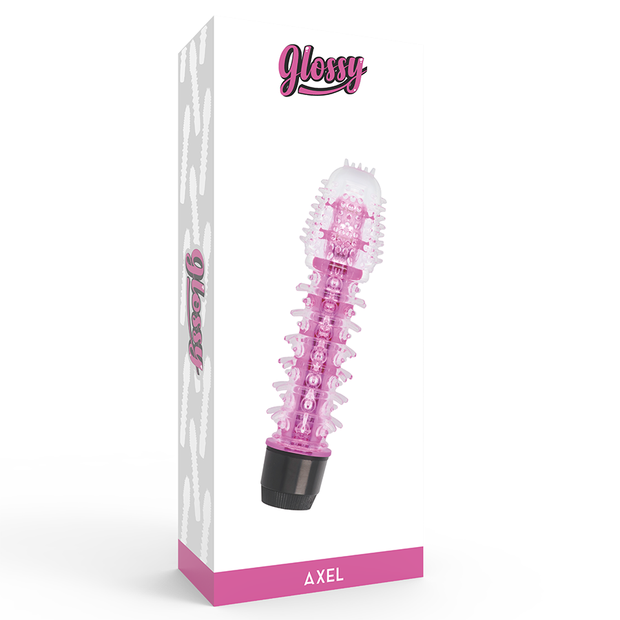 GLOSSY - AXEL VIBRATEUR ROSE - Sensualia