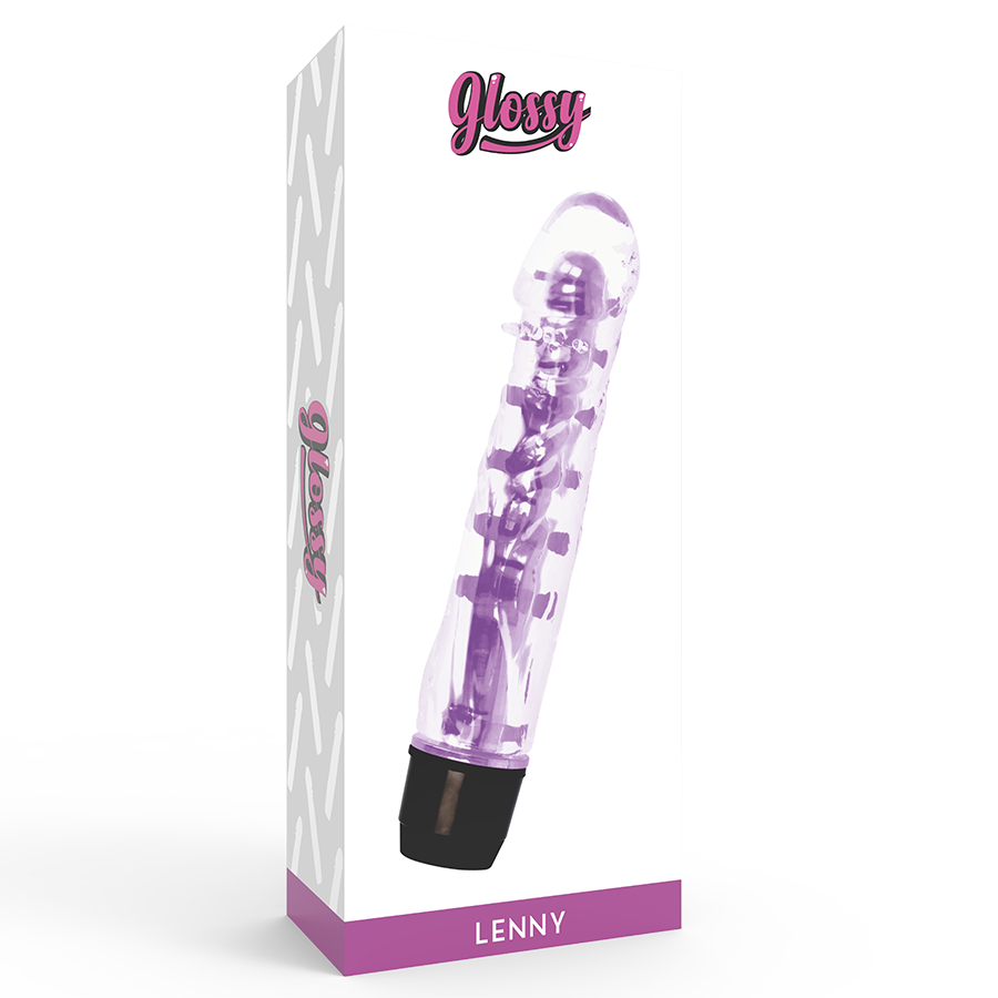 GLOSSY - VIBRATEUR LENNY VIOLET - Sensualia