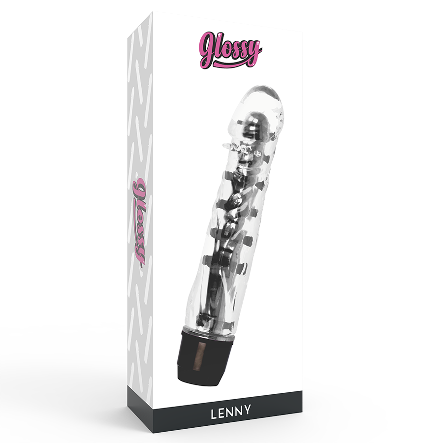 GLOSSY - VIBRATEUR LENNY NOIR - Sensualia