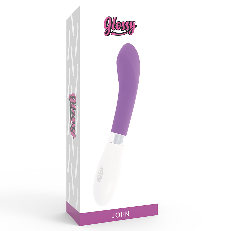 GLOSSY - JOHN VIBRATEUR VIOLET - Sensualia
