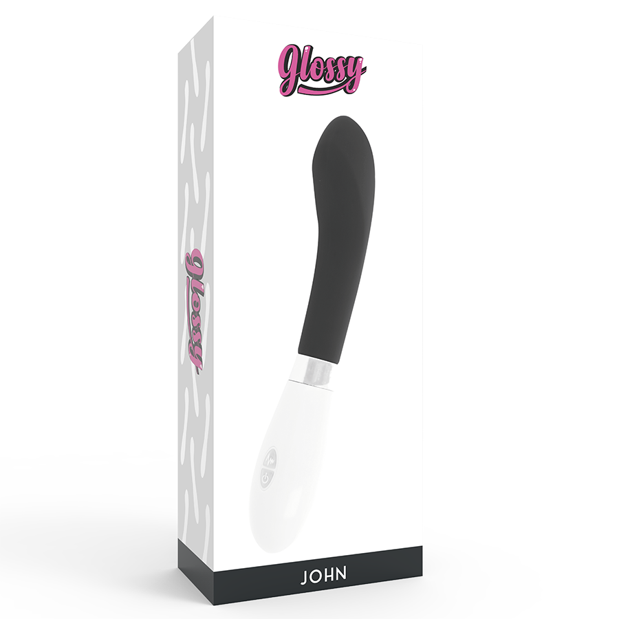 GLOSSY - JOHN VIBRATEUR NOIR - Sensualia