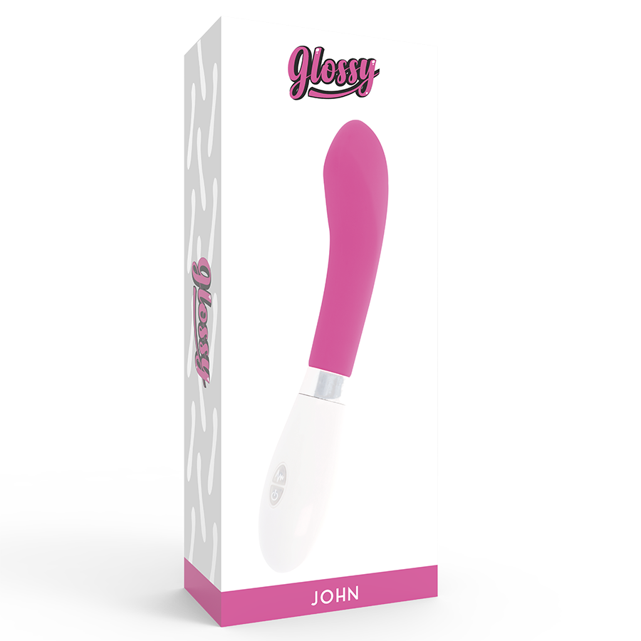 GLOSSY - JOHN VIBRATEUR ROSE - Sensualia