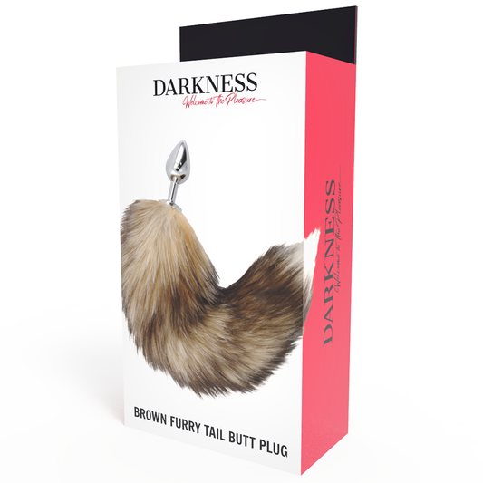 DARKNESS - TAIL BUTT PLUG SILVER - Sensualia