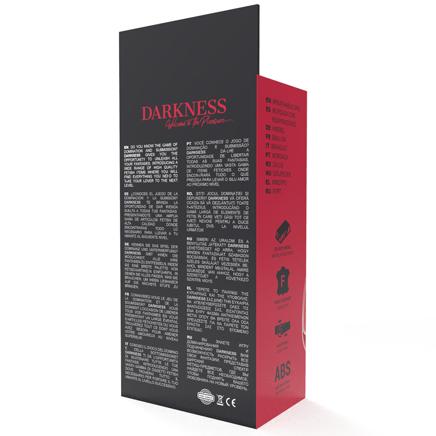 DARKNESS - BÂTON RESPIRANT ROUGE - Sensualia