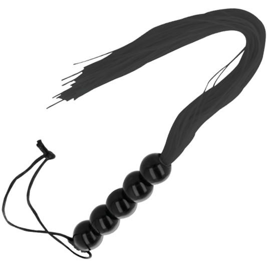 DARKNESS - FOUET DE BONDAGE FIN NOIR DARKNESS SENSATIONS