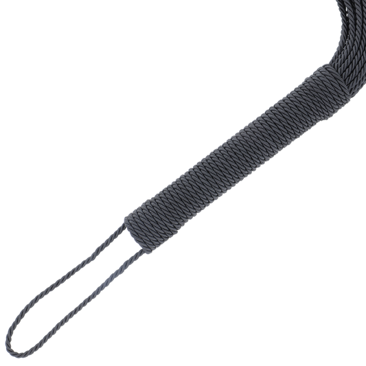 DARKNESS - FOUET DE BONDAGE NOIR 50CM DARKNESS SENSATIONS