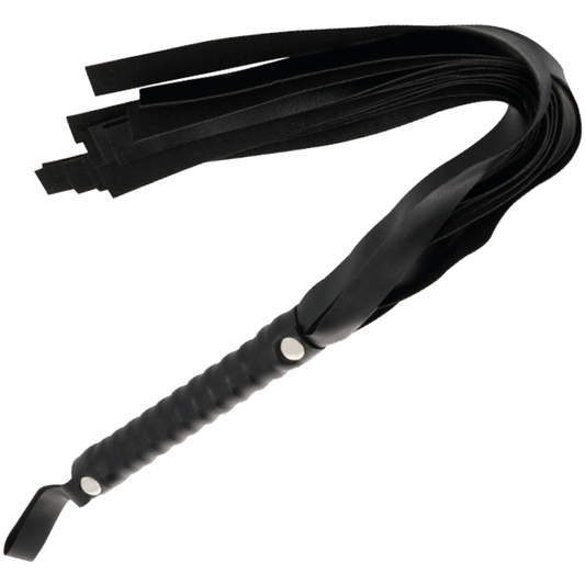 DARKNESS - FOUET DE BONDAGE NOIR 51 CM DARKNESS SENSATIONS