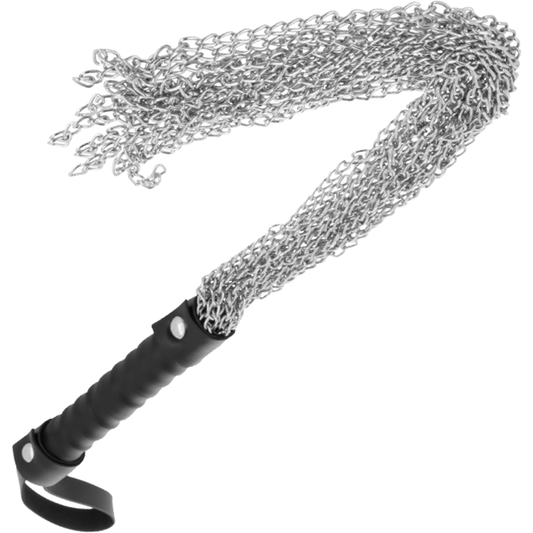 DARKNESS - FOUET DE BONDAGE EN MÉTAL BDSM DARKNESS SENSATIONS