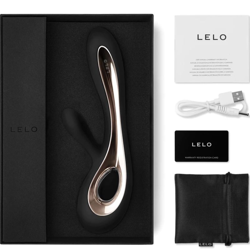 LELO - VIBRATEUR SORAYA 2 LAPIN NOIR - Sensualia