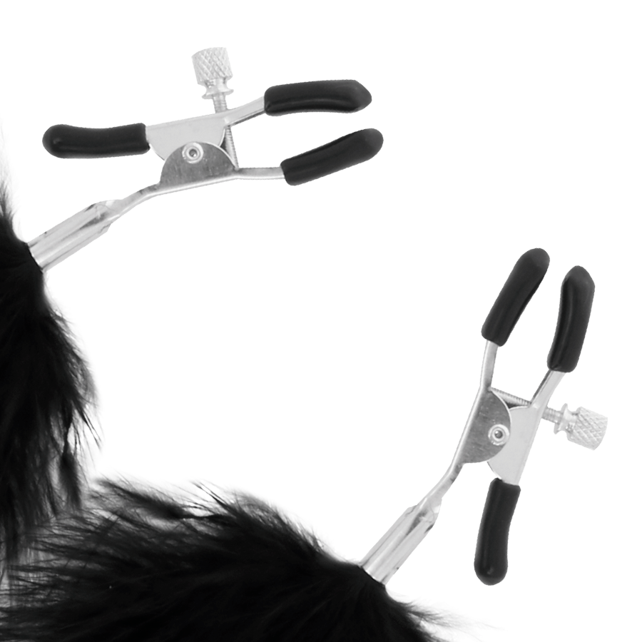 DARKNESS - PINCES À TÉTONS POM-POM 2 - Sensualia