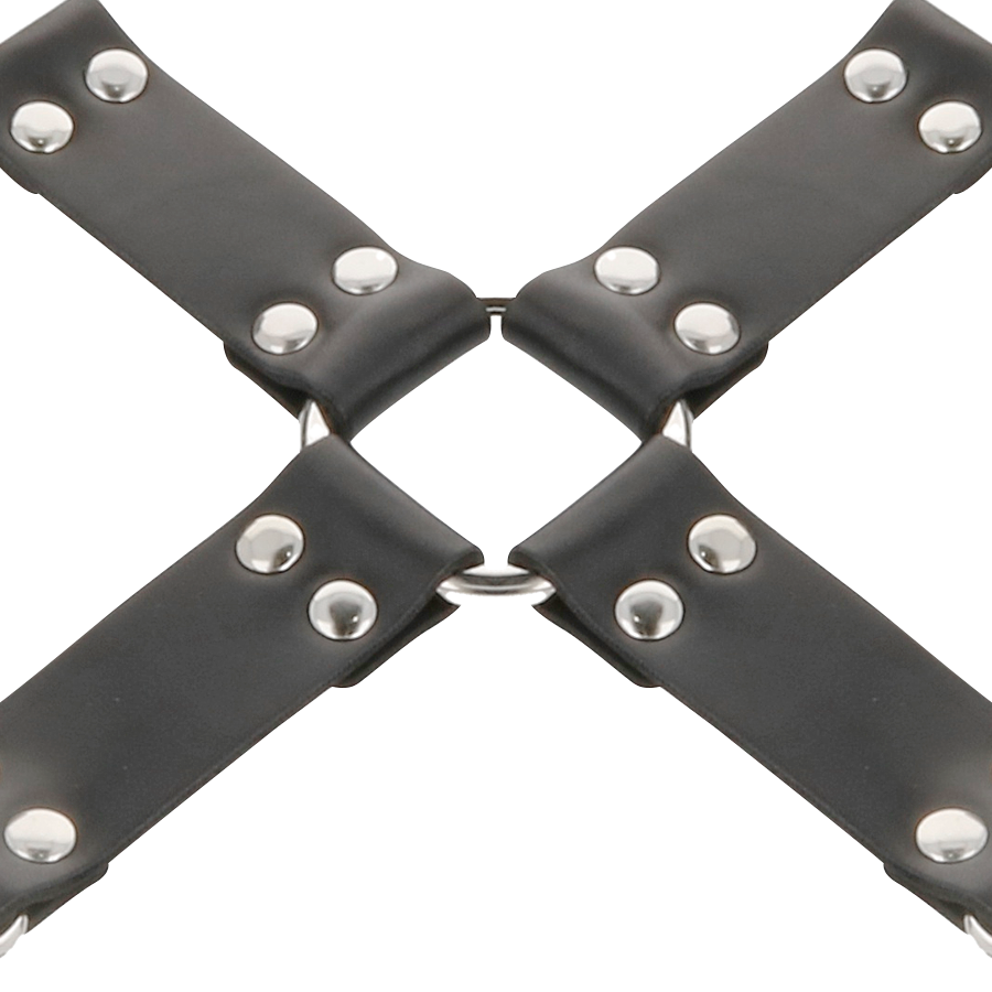 DARKNESS - MENOTTES EN CUIR POUR PIEDS ET MAINS NOIR DARKNESS BONDAGE