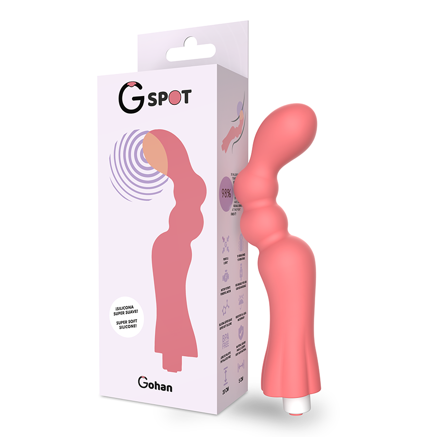 G-SPOT - GOHAN VIBRATEUR LUMIÈRE ROUGE - Sensualia