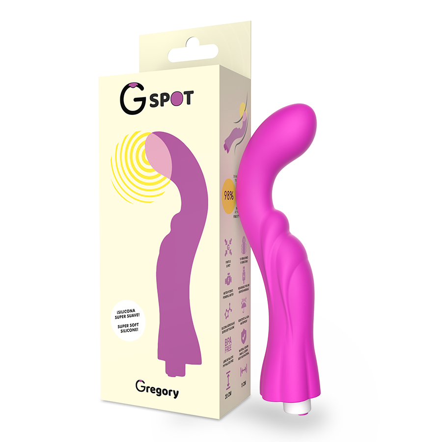G-SPOT - VIBRATEUR GREGORY VIOLET - Sensualia
