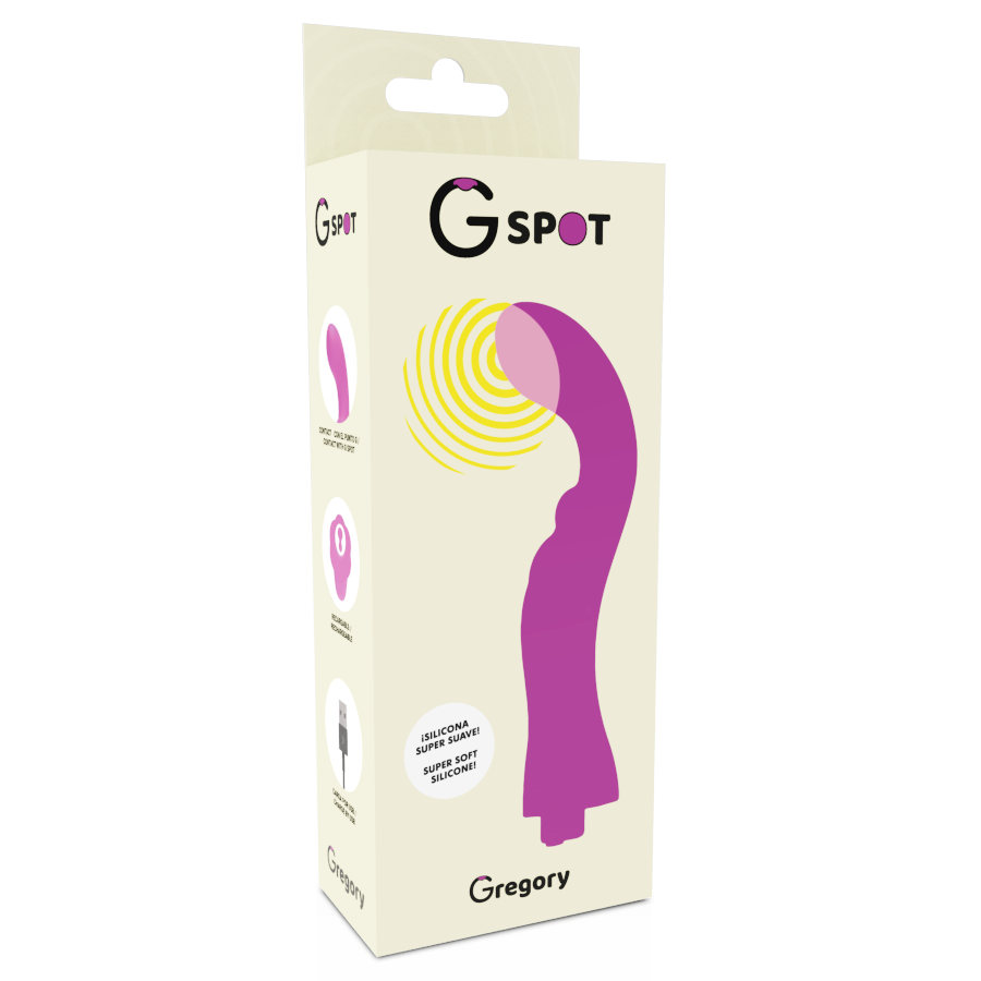 G-SPOT - VIBRATEUR GREGORY VIOLET G-SPOT