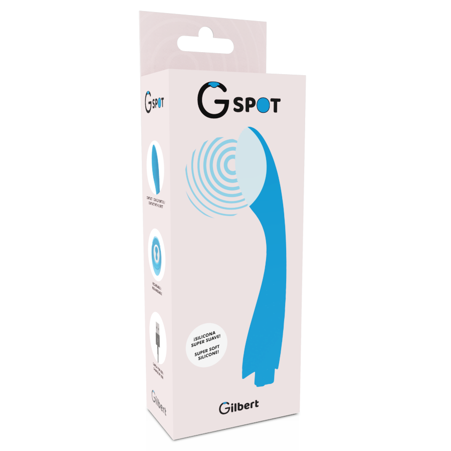 G-SPOT - VIBRATEUR GYLBERT TURQUOISE BLEU G-SPOT G-SPOT
