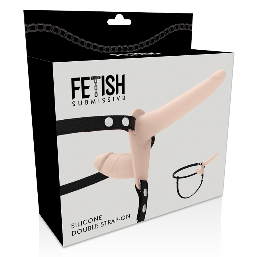 HARNAIS SOUMIS FÉTICHE - DOUBLE PÉNÉTRATION DE LA CHAIR FETISH SUBMISSIVE HARNESS