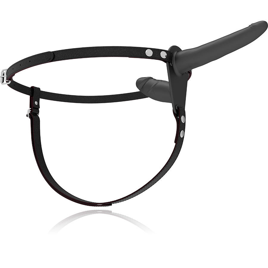 HARNAIS SOUMIS FÉTICHE - DOUBLE PÉNÉTRATION NOIRE - Sensualia