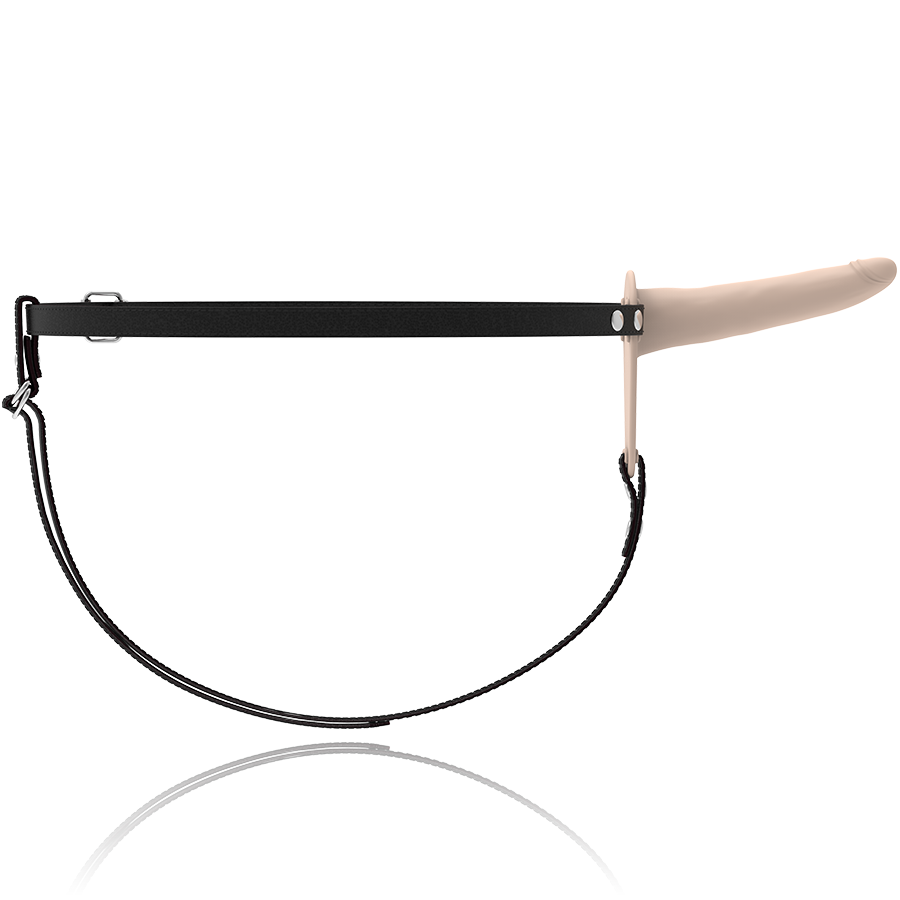 HARNAIS SOUMIS FETISH - VIBRATEUR SILICONE CHAIR 15 CM - Sensualia