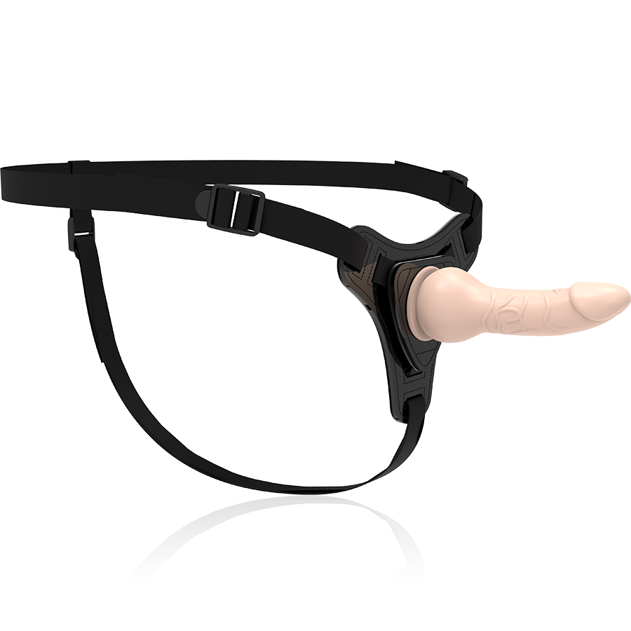 HARNAIS SOUMIS FÉTICHE - SILICONE RÉALISTE CHAIR 16CM FETISH SUBMISSIVE HARNESS