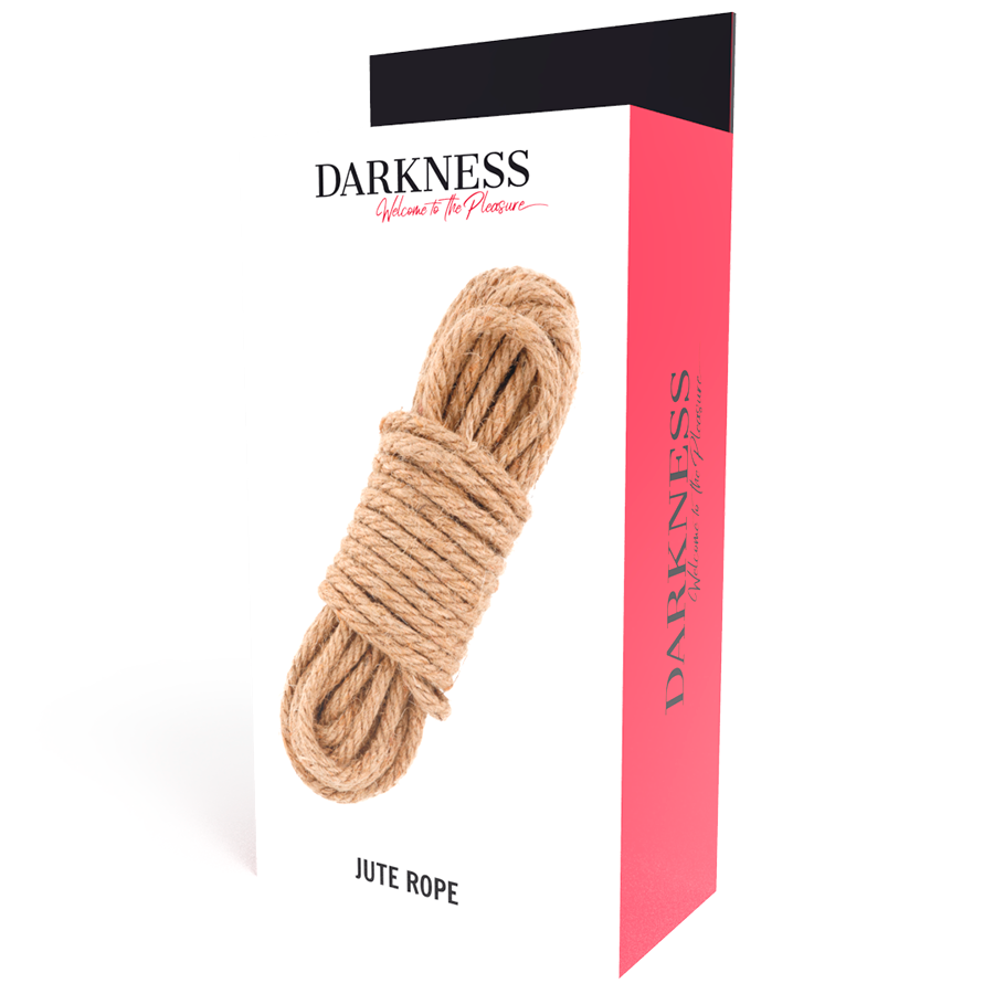DARKNESS - CORDE JAPONAISE 10 M JUTE - Sensualia