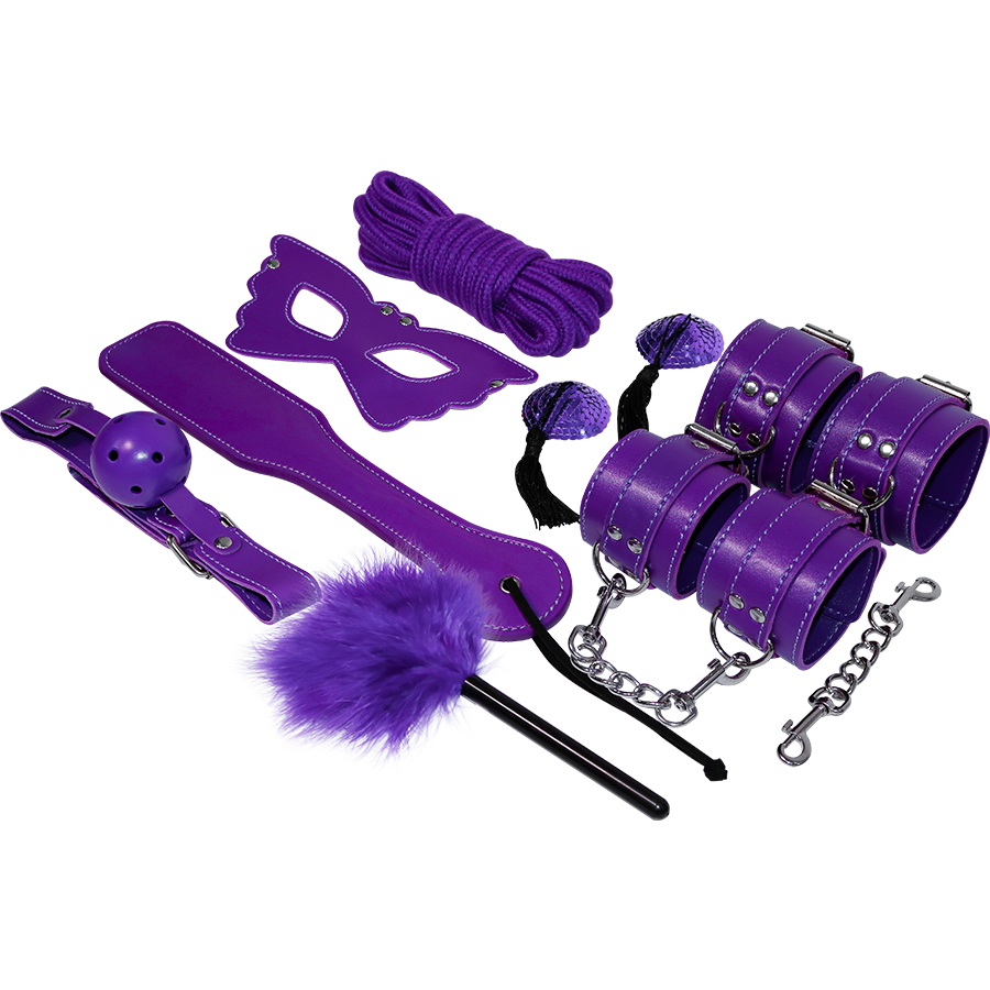 EXPERIENCE - KIT FÉTICHE BDSM SÉRIE VIOLET - Sensualia