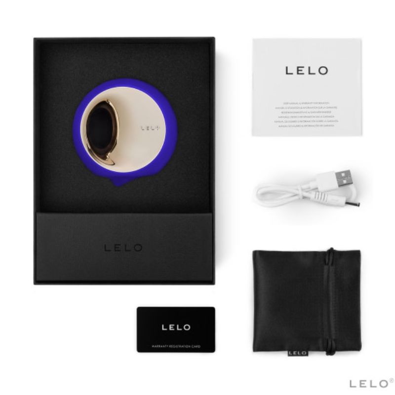 LELO - ORA 3 STIMULATEUR DE SEXE ORAL BLEU NUIT - Sensualia
