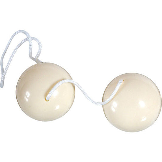 SEVEN CREATIONS - SEVENCRATIONS DUOBALLS COULEUR CRÈME SEVEN CREATIONS