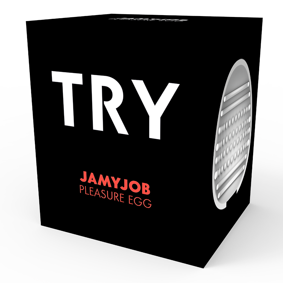 JAMYJOB - MASTURBATEUR EGG NOIR VERSION DISCRETT - Sensualia