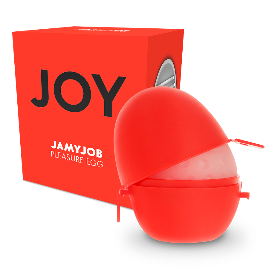 JAMYJOB - EGG MASTURBATEUR ROUGE VERSION DISCRETT - Sensualia