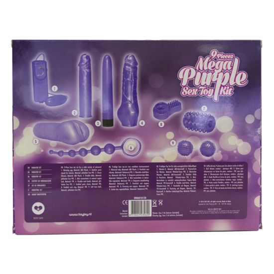 TOYJOY - JUST FOR YOU KIT DE JOUETS SEXUELS MÉGA VIOLET - Sensualia