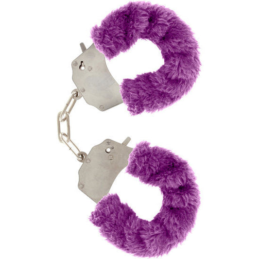 TOYJOY - MANCHETTES FURRY FUN BONDAGE VIOLET TOYJOY