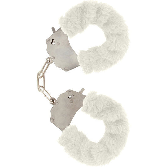 TOYJOY - MANCHETTES FURRY FUN BONDAGE BLANC TOYJOY