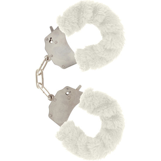 TOYJOY - MANCHETTES FURRY FUN BONDAGE BLANC - Sensualia