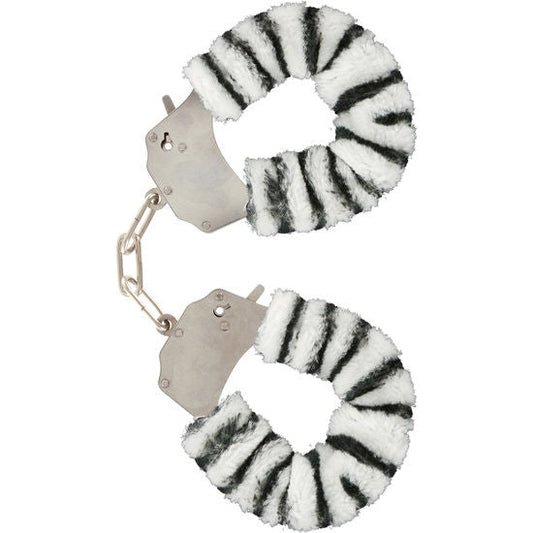 TOYJOY - MANCHETTES FURRY FUN BONDAGE ZÈBRE TOYJOY