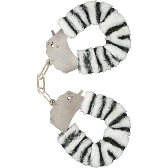 TOYJOY - MANCHETTES FURRY FUN BONDAGE ZÈBRE - Sensualia