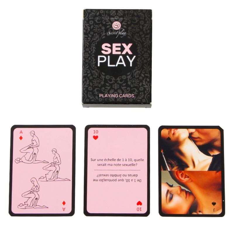 SECRETPLAY - CARTES À JOUER SEX PLAY (FR/PT) - Sensualia