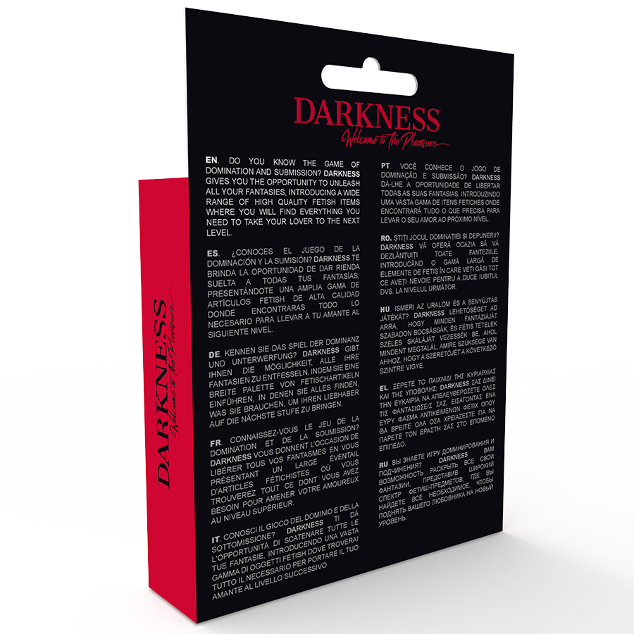 DARKNESS - HARNAIS AVEC TROU TAILLE UNIQUE - Sensualia