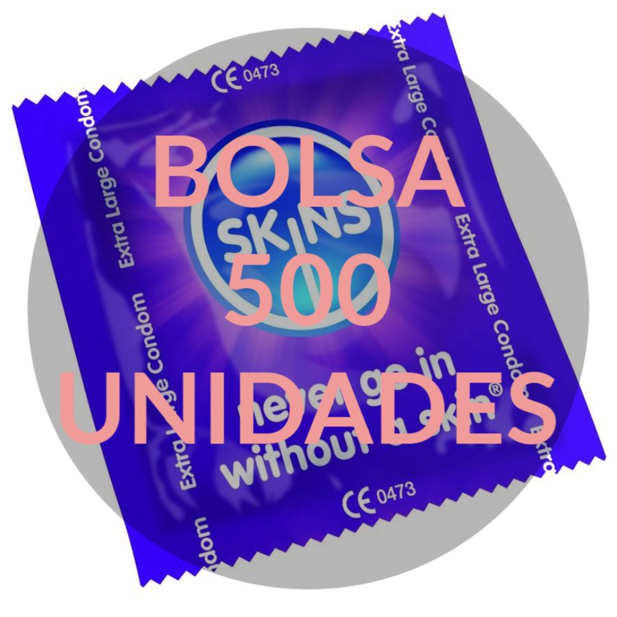 SKINS - CONDOM EXTRA LARGE BAG 500 - Sensualia