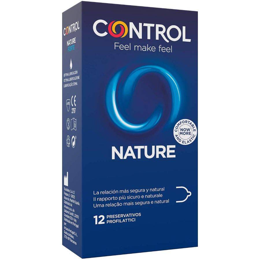 CONTROL - PRÉSERVATIFS ADAPTA NATURE 12 UNITÉS - Sensualia